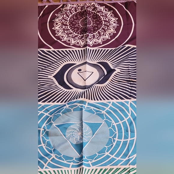 Yoga Tapesrtry 7 Chakra - Picture 3 of 4